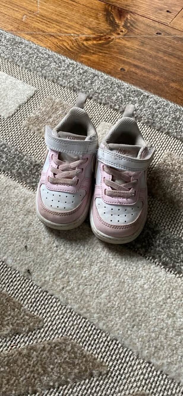 Nike Court Borough Low 2 Toddler Shoes Pink/White